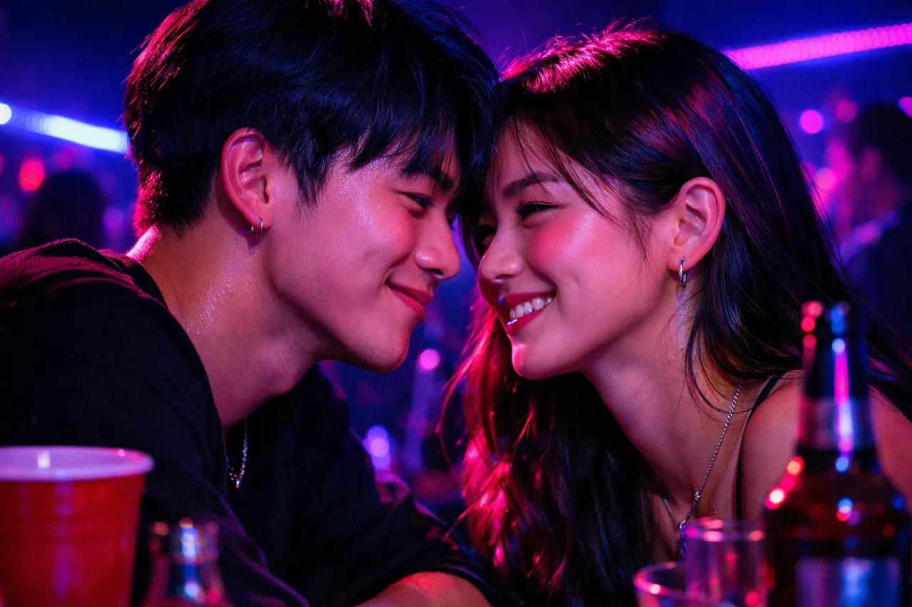 진실 게임을 하고 있는 커플