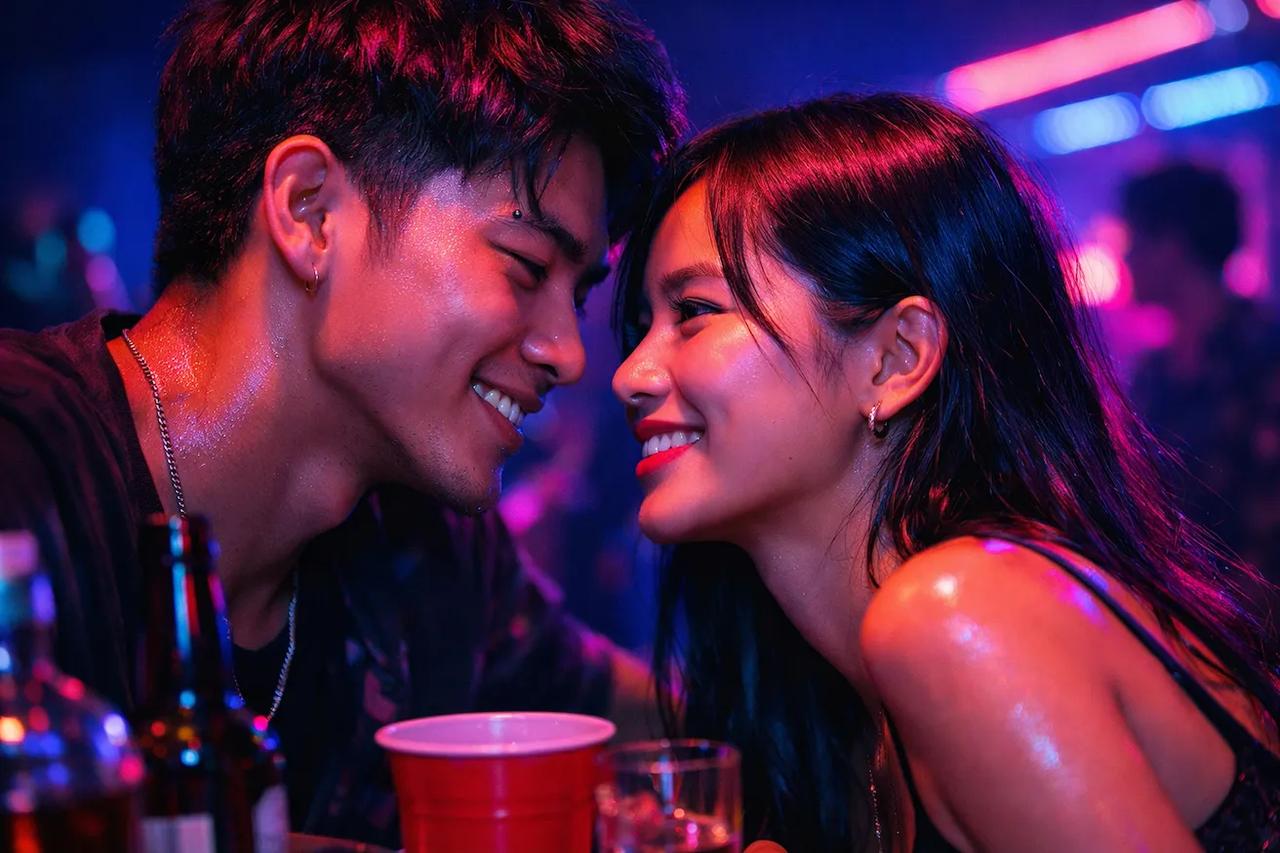 คู่รักกำลังเล่นเกมจริงหรือกล้า