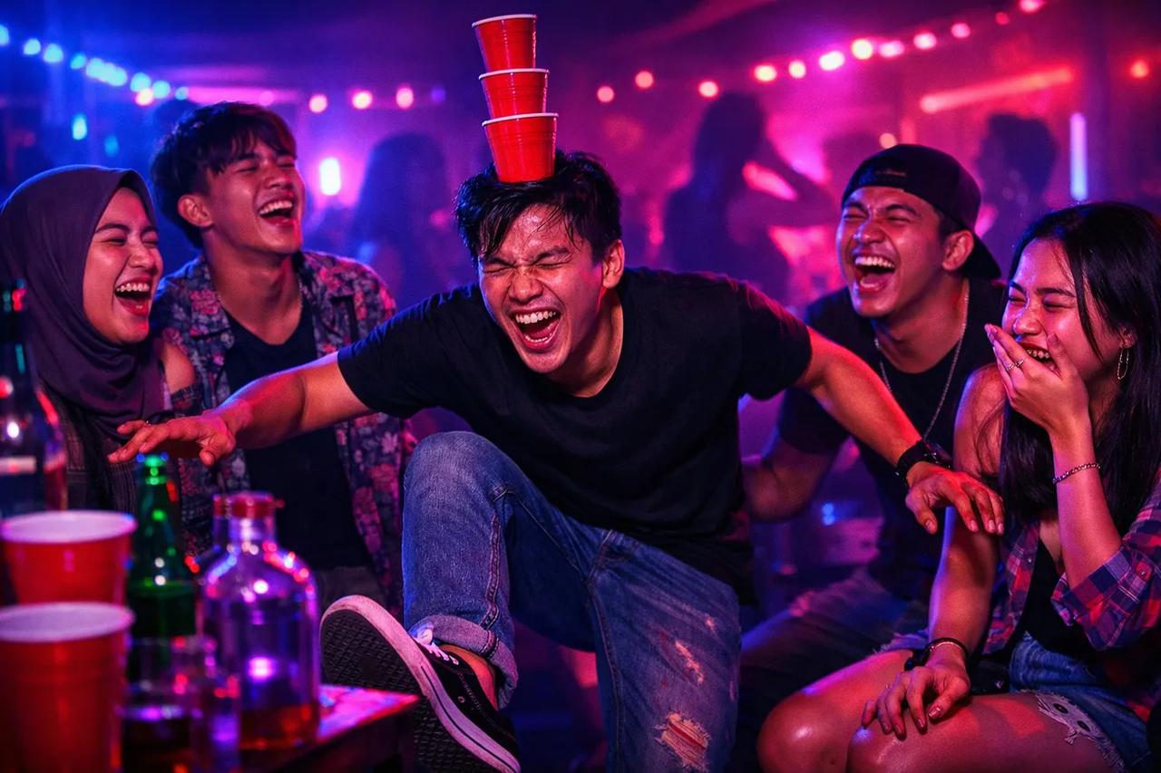 Teman-teman main Truth or Dare