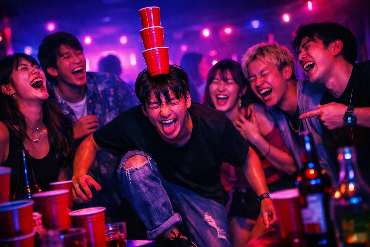 トゥルース・オア・デアで遊んでいる友達