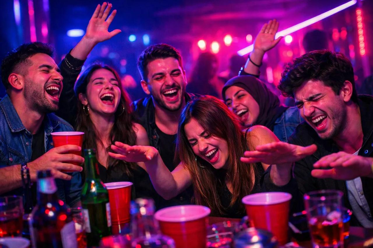 Hangisini Tercih Edersin oyunu oynayan arkadaşlar