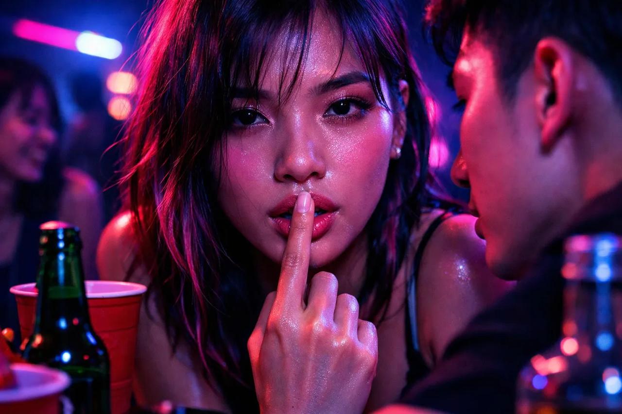 Nhóm bạn đang chơi trò Đặt ngón tay xuống nếu phiên bản NÓNG BỎNG