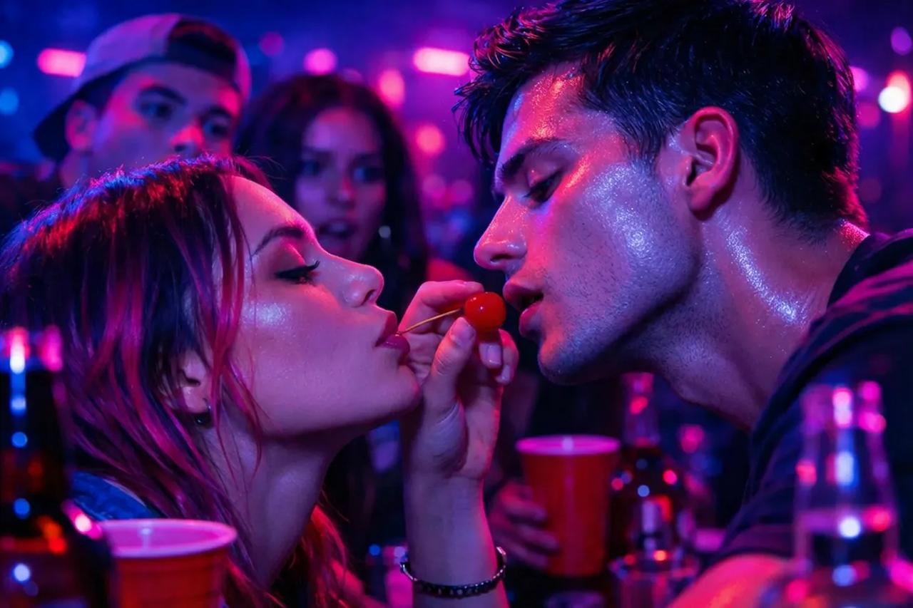 Freunde spielen Wahrheit oder Pflicht Heiß