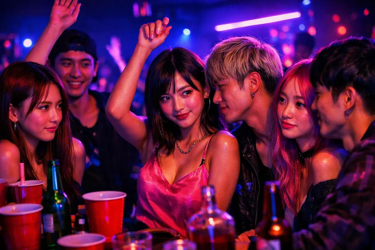 きわどい「どっちがいい？ゲーム」で遊ぶ友達