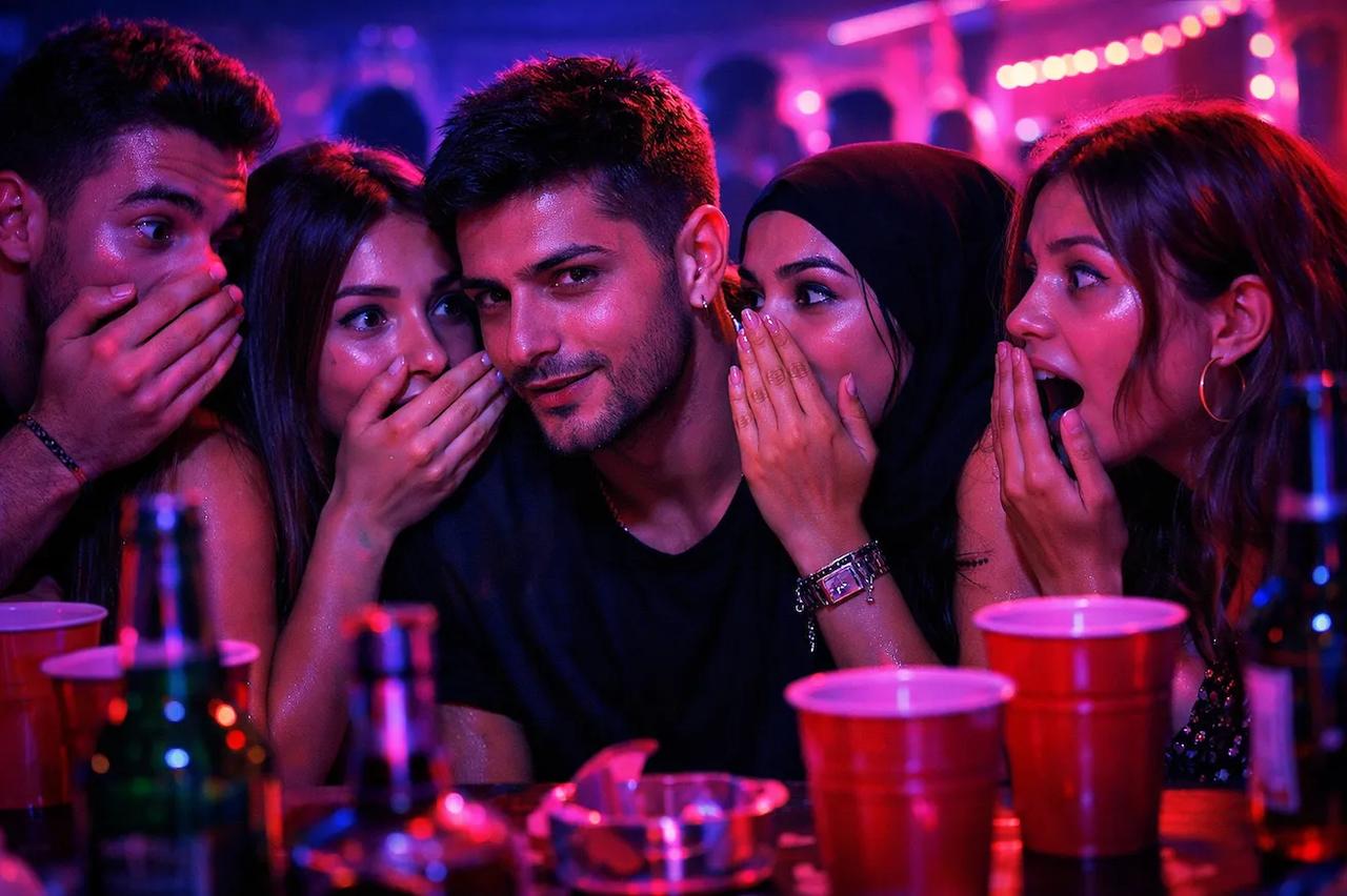 İddialı Doğruluk mu Cesaret mi oynayan arkadaşlar