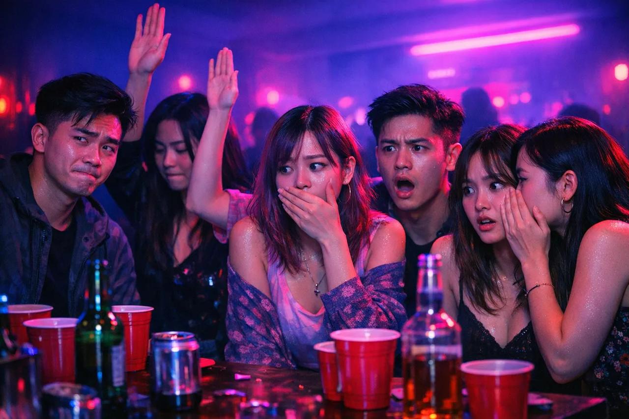 Nhóm bạn đang chơi trò Bạn Sẽ Chọn Cái Nào