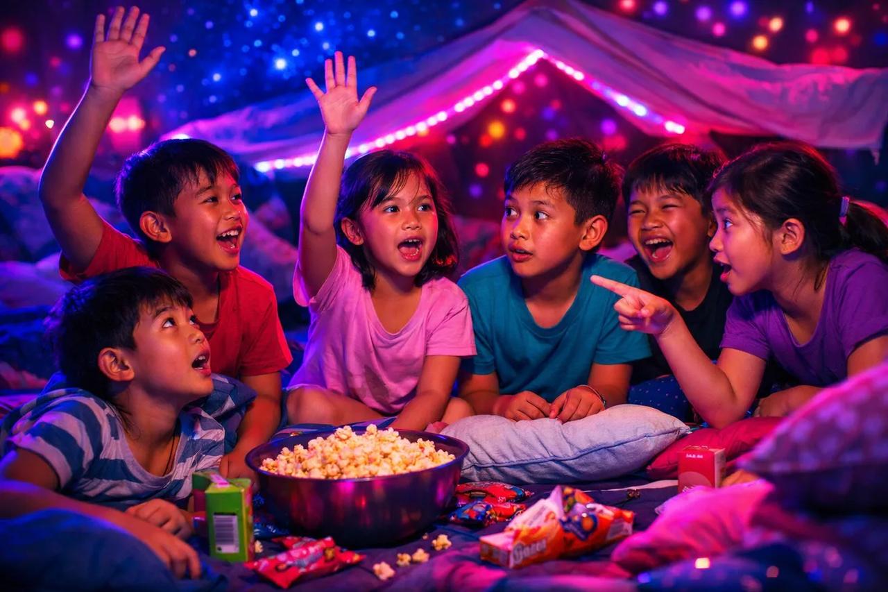 Anak-anak sedang bermain