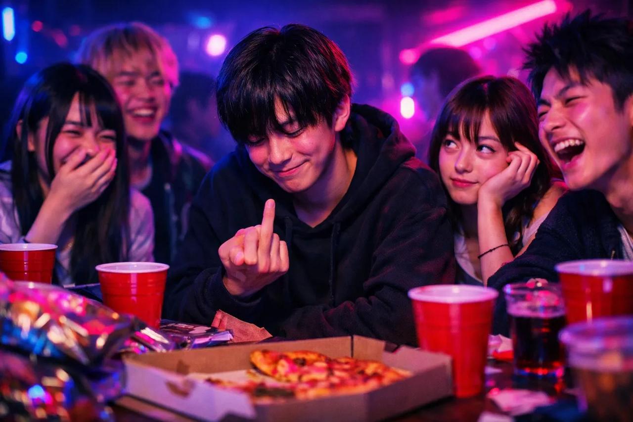 『やったことないゲーム』で遊ぶティーンエイジャーたち