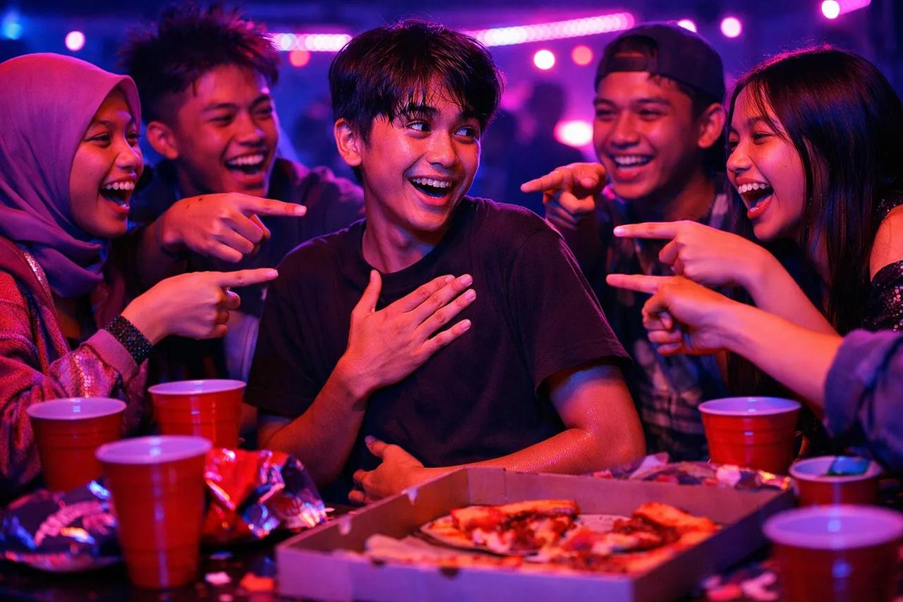 Remaja main game siapa yang paling mungkin bareng teman