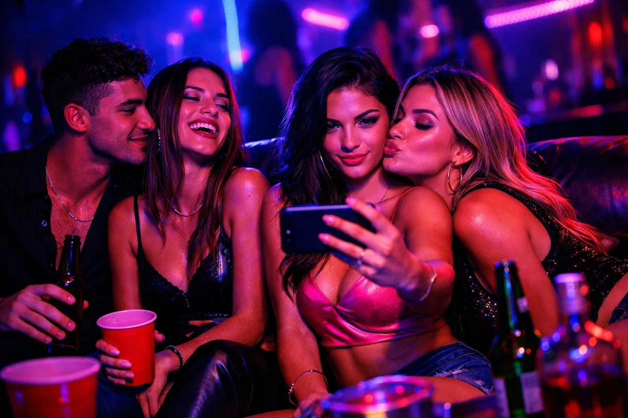 Amigos sexy jogando o jogo Ele é um 10 mas versão hot