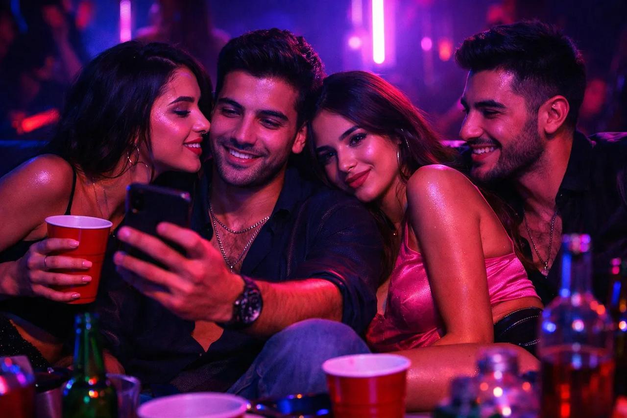 10/10 Ama oyununun ateşli versiyonunu oynayan seksi arkadaşlar