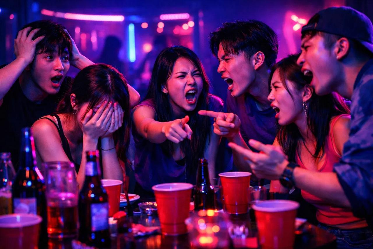 朋友們正在玩超困難的你寧願二選一遊戲