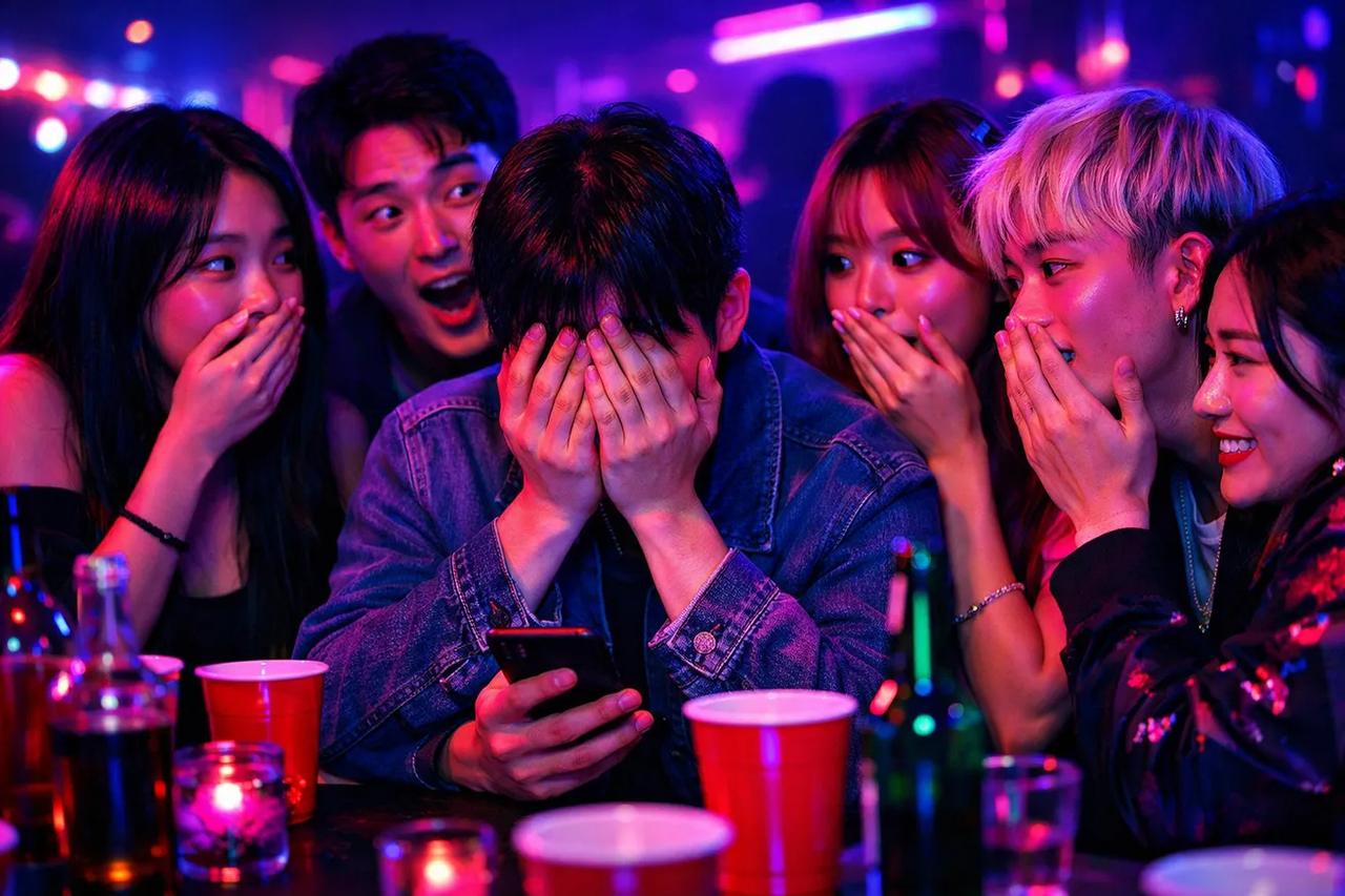 불편한 진실 게임을 하는 친구들