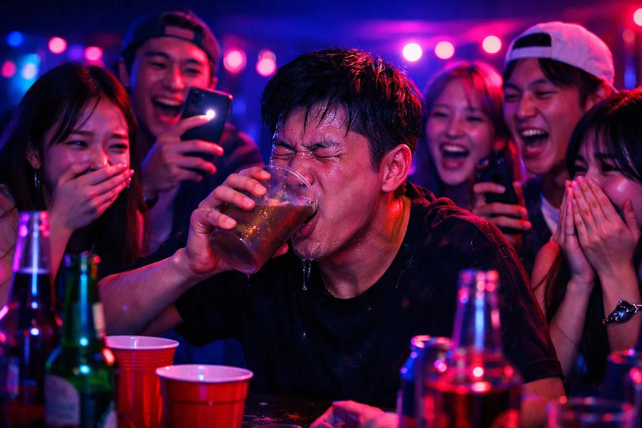 극한의 진실 게임을 하는 친구들