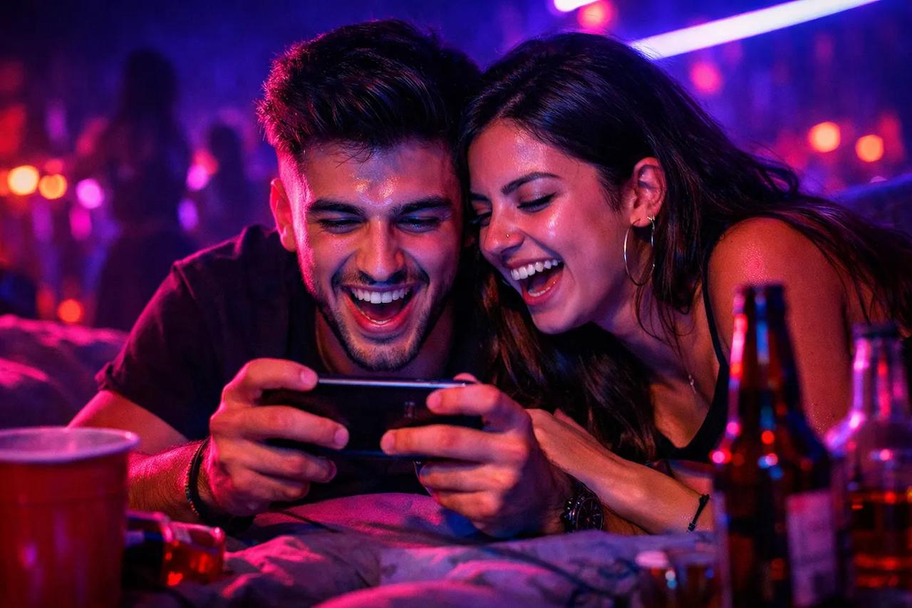 10/10 Ama oyunu oynayan bir çift